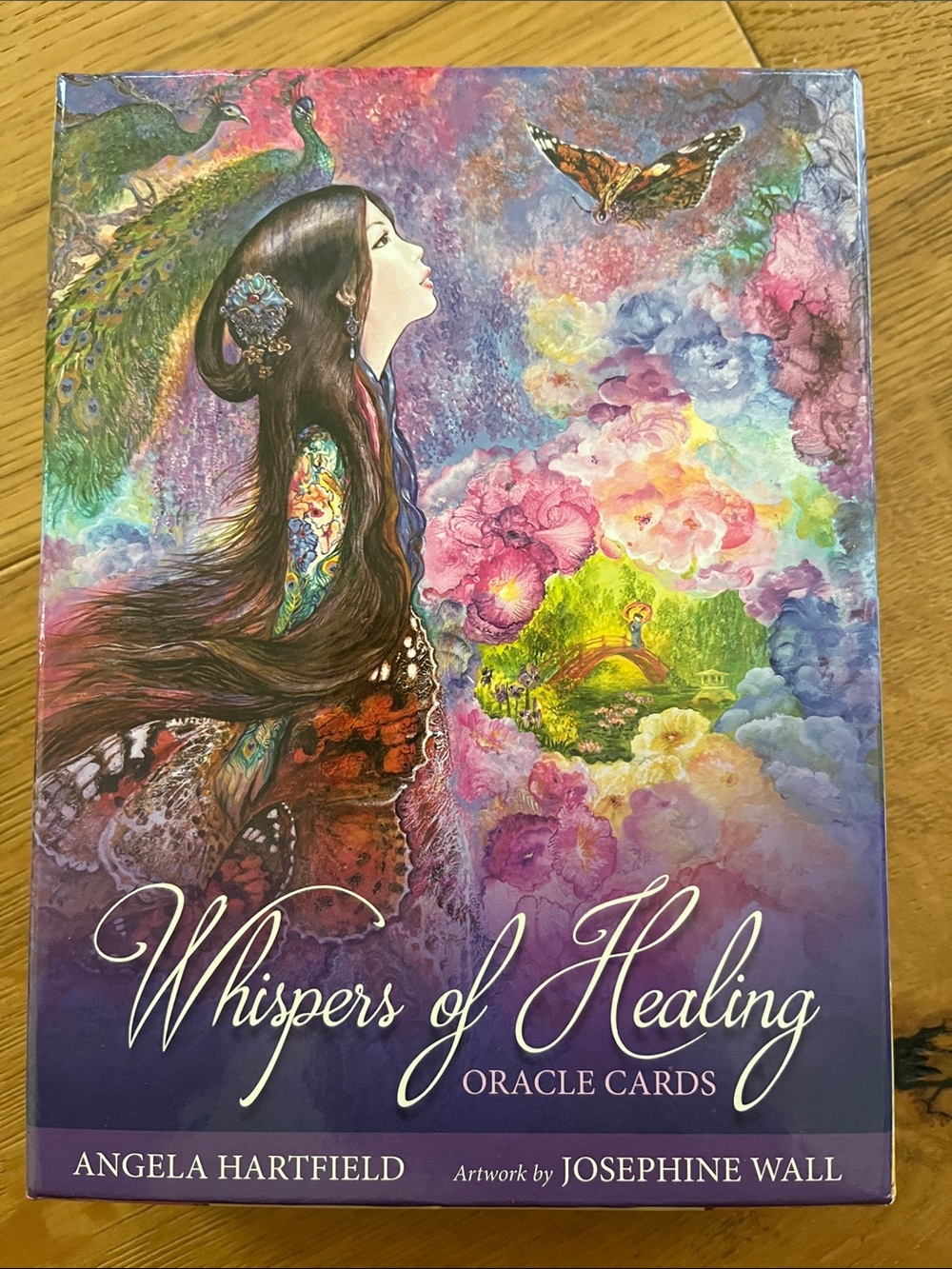 Whispers of Healing Oracle Cards by - Multicolor